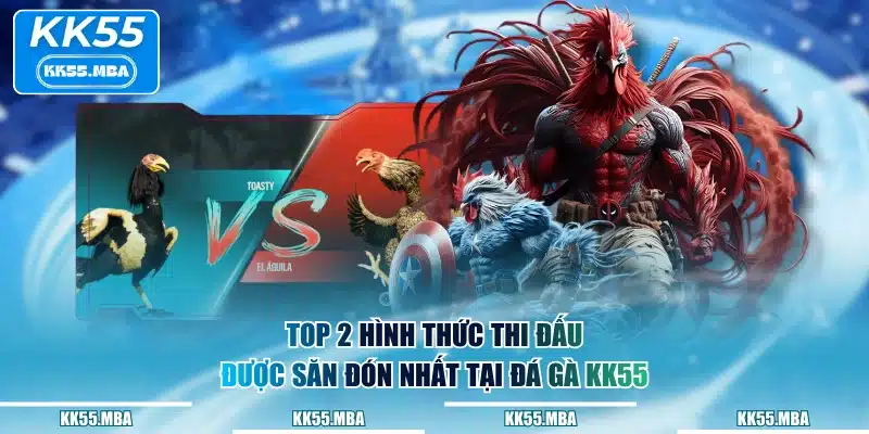 TOP 2 hình thức thi đấu được săn đón nhất tại đá gà KK55